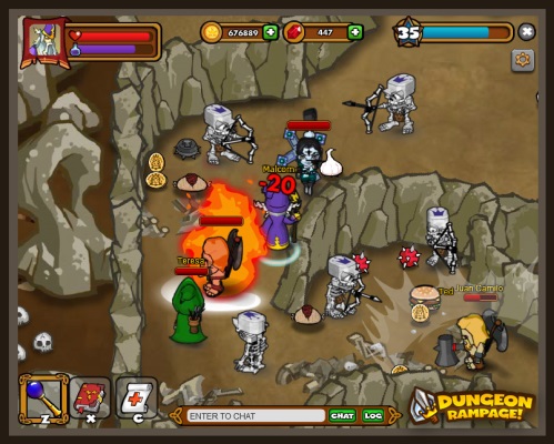 Jogar dungeon rampage - Jogos Online Grátis & Desenhos